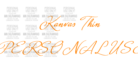 Kanvas Thin PERSONAL USE