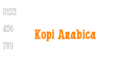 Kopi Arabica