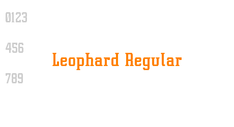 Leophard Regular