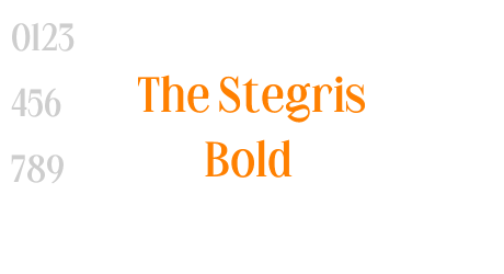 The Stegris Bold