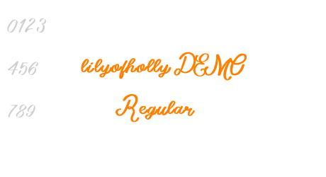 lilyofholly DEMO Regular