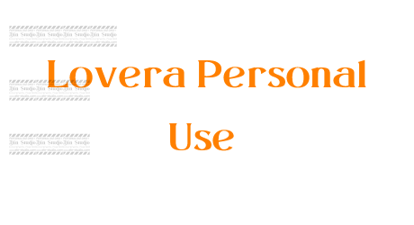 Lovera Personal Use