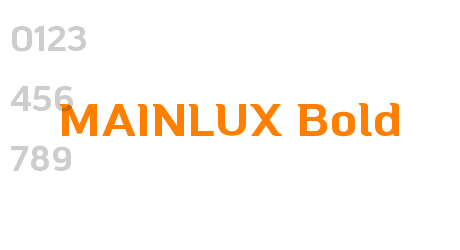 MAINLUX Bold