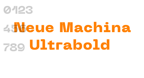 Neue Machina Ultrabold