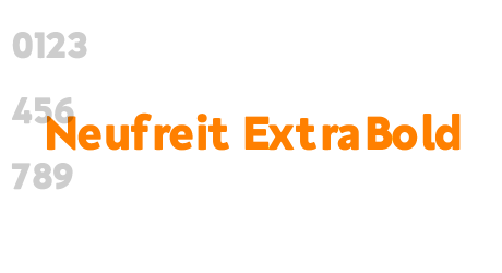 Neufreit ExtraBold