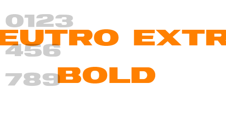 Neutro Extra Bold