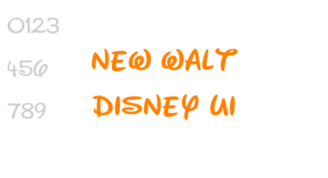 New Walt Disney UI