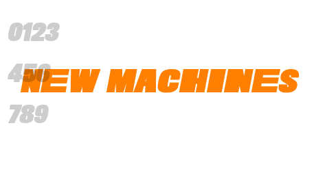New Machines
