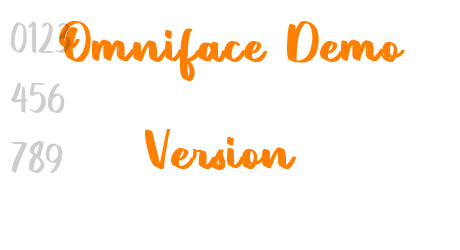 Omniface Demo Version