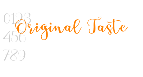 Original Taste