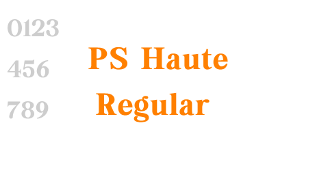 PS Haute Regular