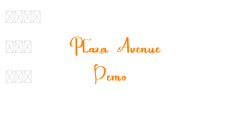 Plaza Avenue Demo