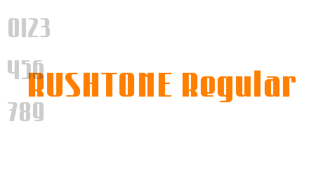 RUSHTONE Regular