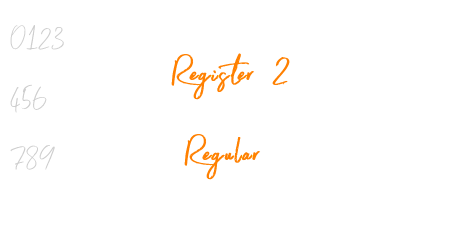 Register 2 Regular