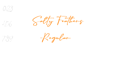 Salty Feathers Regular