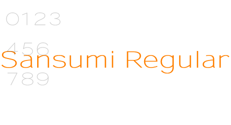 Sansumi Regular