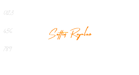 Sattin Regular