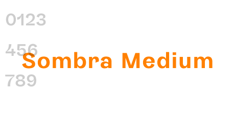 Sombra Medium
