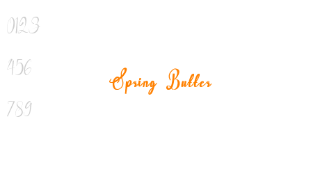 Spring Butter