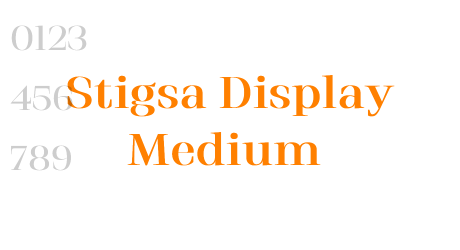 Stigsa Display Medium