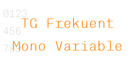 TG Frekuent Mono Variable