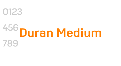 Duran Medium