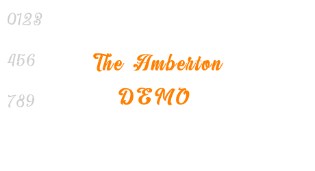 The Amberton DEMO
