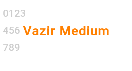 Vazir Medium