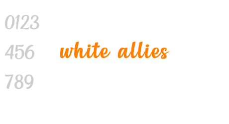 white allies