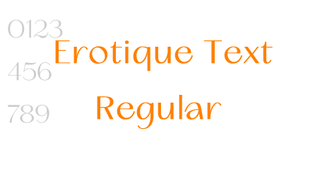 Erotique Text Regular
