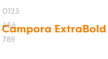 Campora ExtraBold