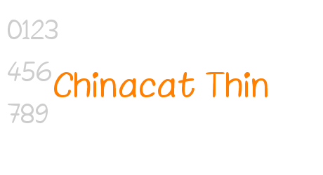 Chinacat Thin