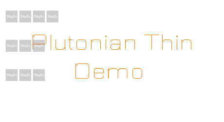 Plutonian Thin Demo