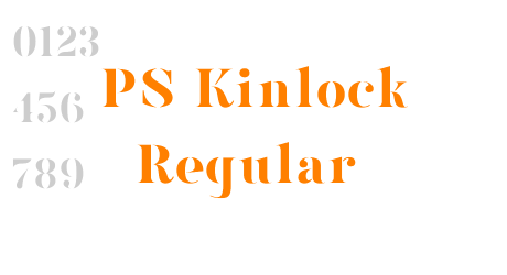 PS Kinlock Regular