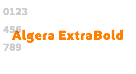 Algera ExtraBold