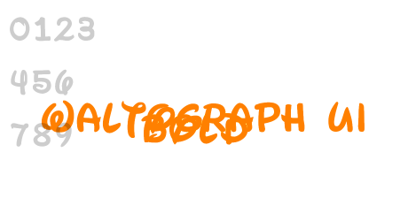 Waltograph UI Bold