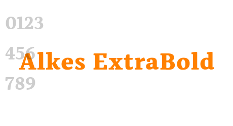 Alkes ExtraBold