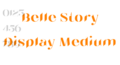 Belle Story Display Medium