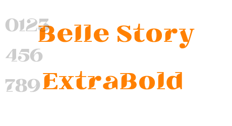 Belle Story ExtraBold