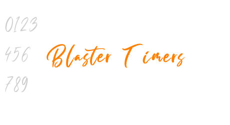 Blaster Timers