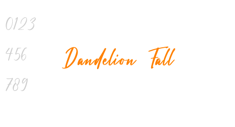 Dandelion Fall