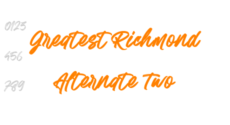 Greatest Richmond Alternate Two
