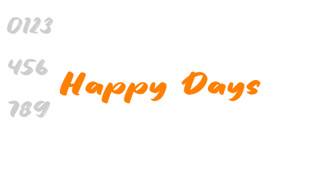 Happy Days