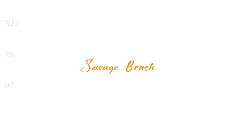 Savage Brush