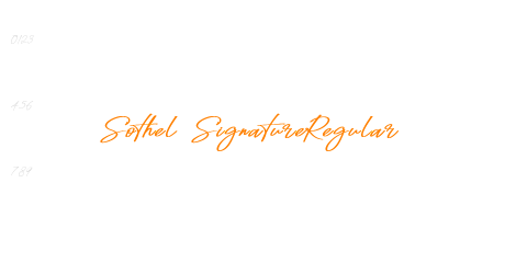 Sothel SignatureRegular