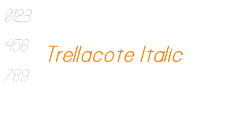Trellacote Italic