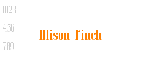 Alison finch