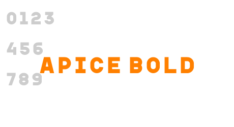 Apice Bold