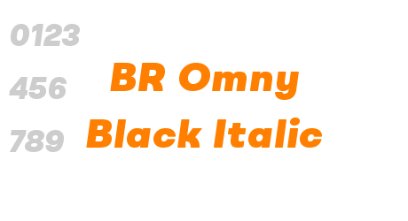 BR Omny Black Italic