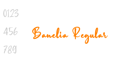 Banelia Regular